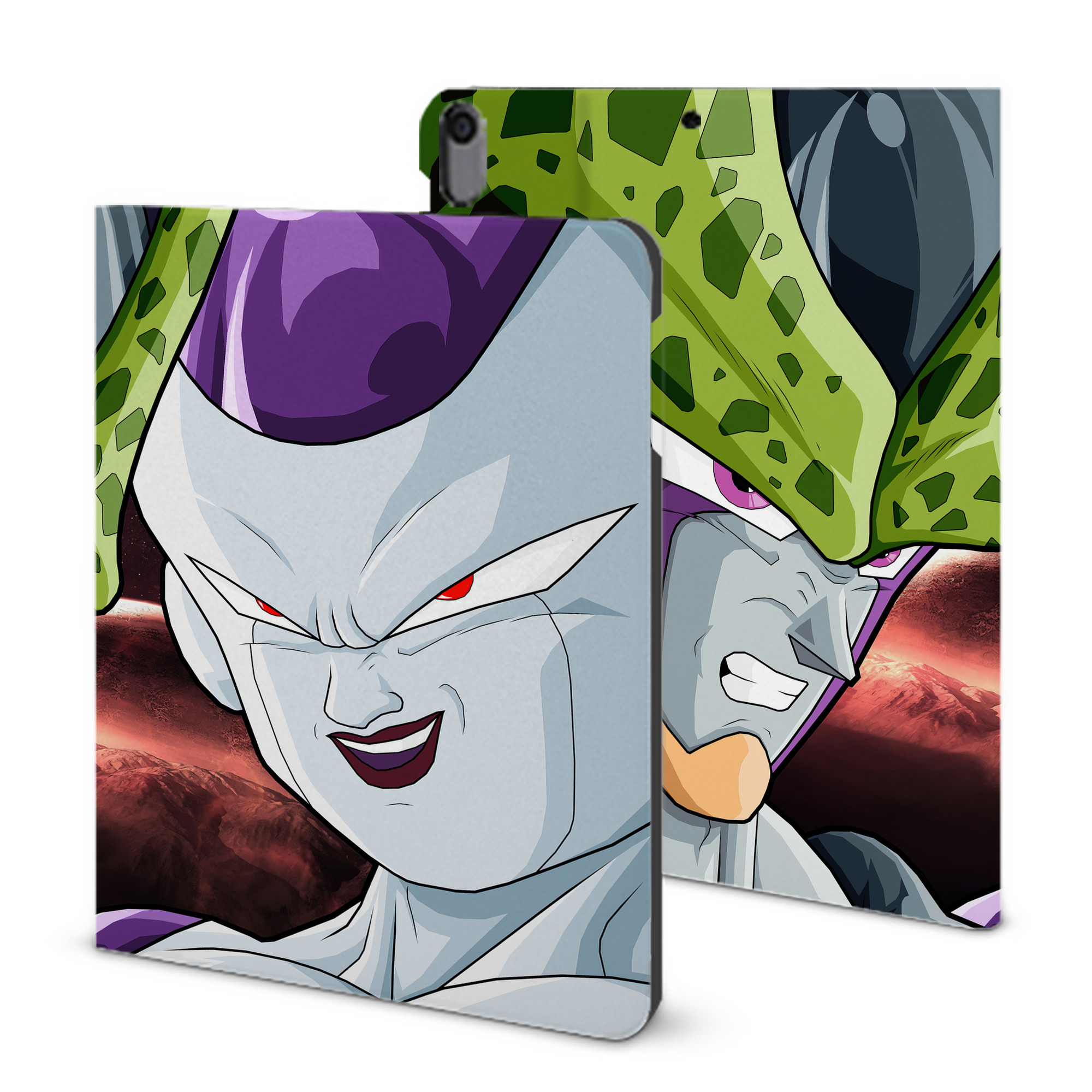 （画像用） ドラゴンボール DRAGON BALL IPad ケース ブック型 PUレザー TPU 耐衝撃 軽量 薄型 ペン収納なし 全面保護 IPad 各モデル対応
